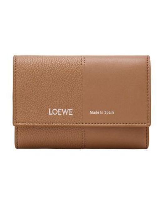 Loewe Brown Small Vertical Wallet