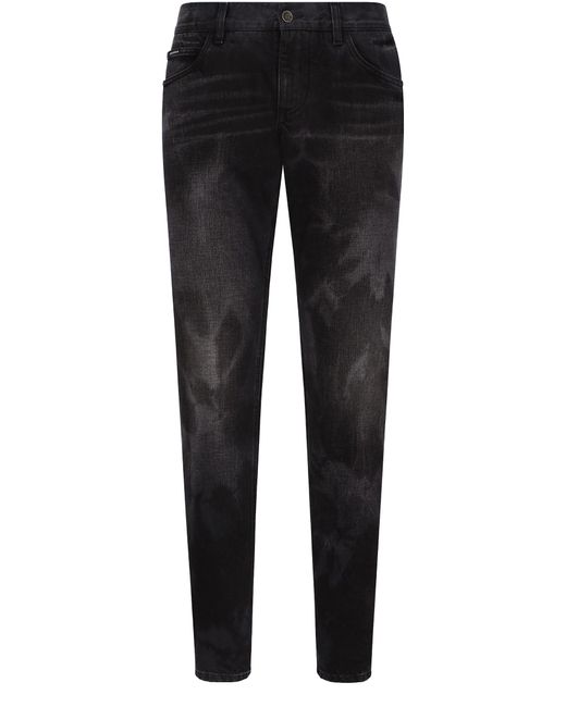 Dolce & Gabbana Black Regular-fit Denim Jeans for men