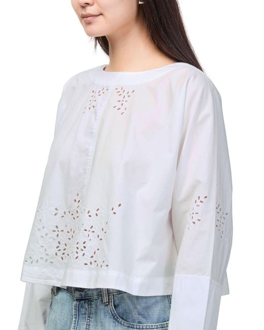 Soeur White Hansel Blouse