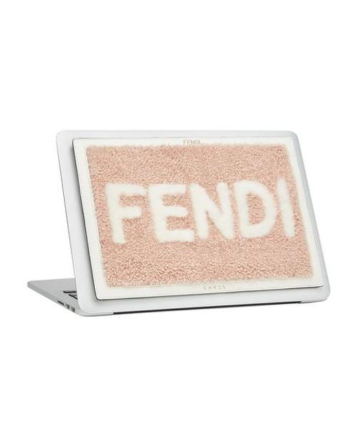 Fendi Pink Laptop Cover