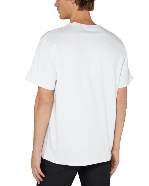Alexander McQueen T-Shirt mit Logo in White für Herren