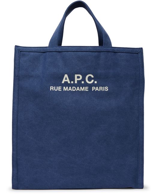 A.P.C. Einkaufstasche Recuperation in Blue für Herren