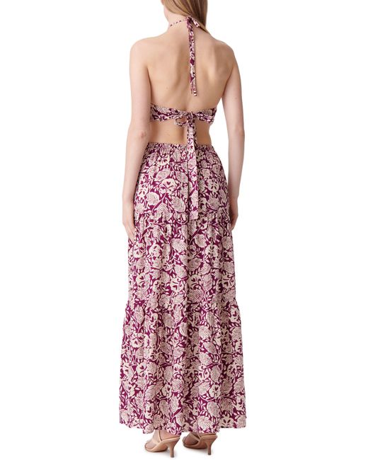 Vanessa Bruno Purple Costa Dress