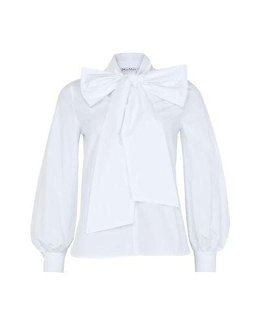 Blouse À Manches Longues Bosforo Max Mara en coloris White