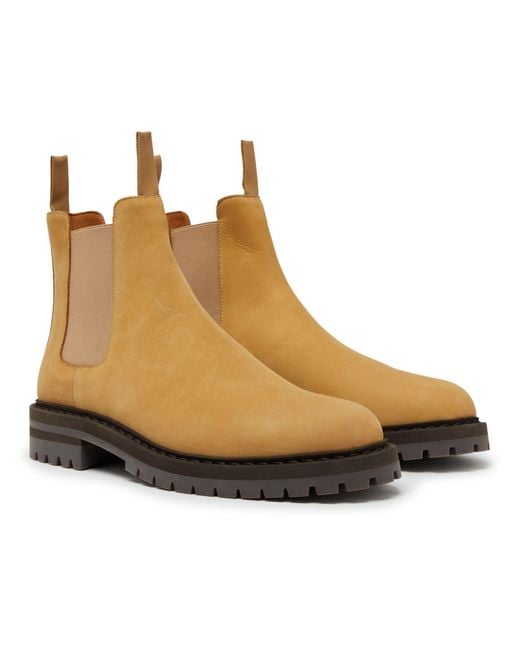 Common Projects Brown Chelsea Boots for men
