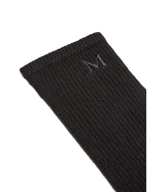 Max Mara Black Handschuhe Mm Jock