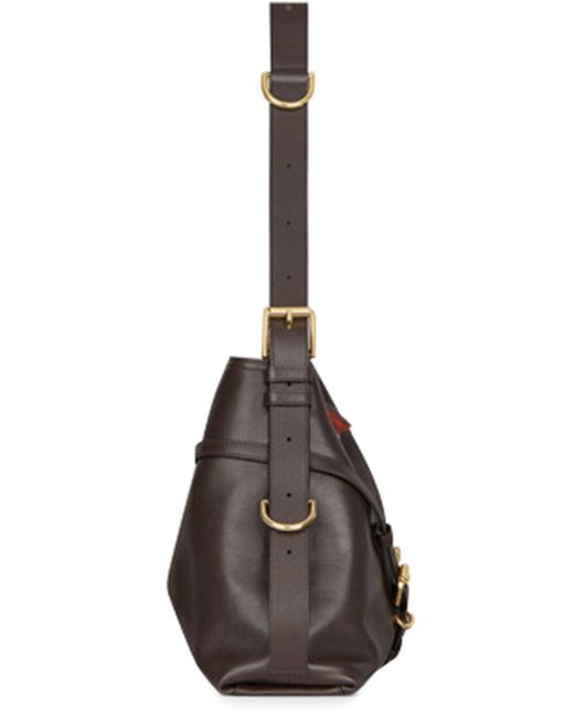 Givenchy Black Voyou Medium Shiny Leather Bag