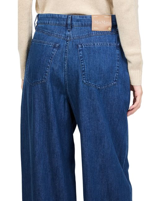 Jean Large Lupino Max Mara en coloris Blue