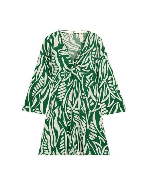 Ba&sh Green Thesee Dress