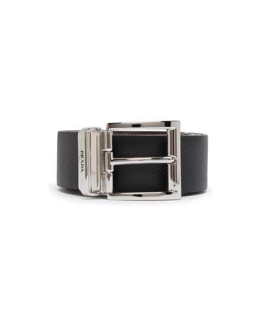 Ceinture Prada pour homme en coloris Black