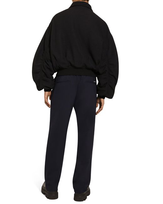 Pantalon de survêtement en jersey extensible Dolce & Gabbana pour homme en coloris Blue