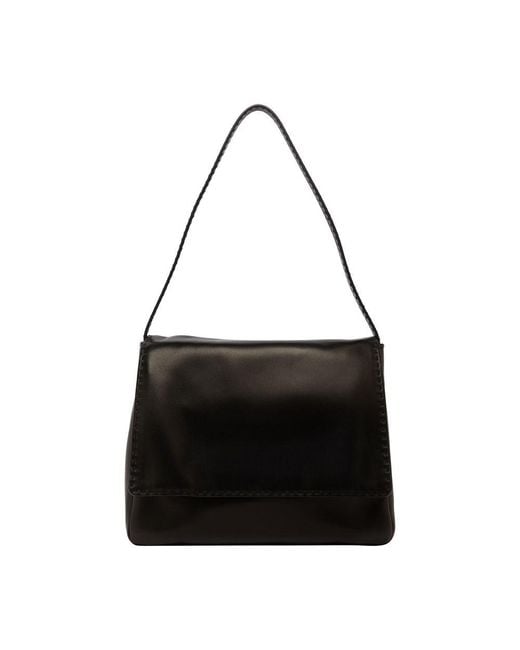 The Row Black Nuance Hobo Bag