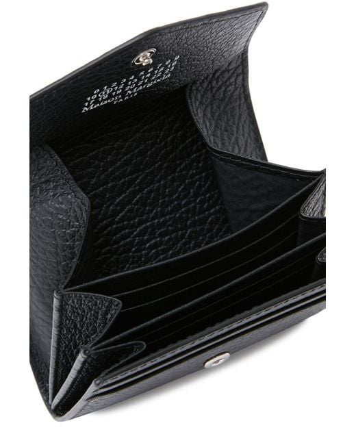 【Maison Margiela】4ステッチAccordion fold leather wallet Maison Margiela Accordion Leather Wallet | Black | FARFETCH