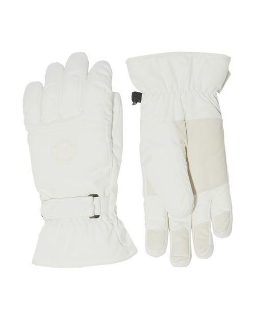 Yves Salomon Ski Gloves in White Lyst