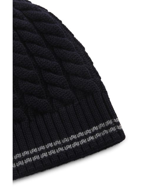 Woolrich Striped Cable Beanie Hat for 