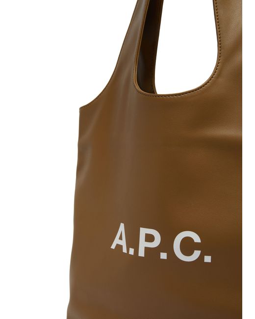 A.P.C. Green Tote Bag Ninon Small