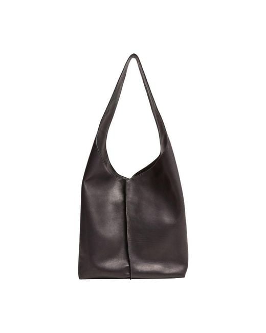 The Row Black Bindle Stitch Bag