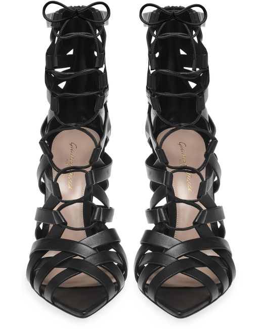 Gianvito Rossi Catherine Sandals in Black Lyst UK
