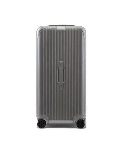 Rimowa Gray Essential Trunk Plus Luggage for men