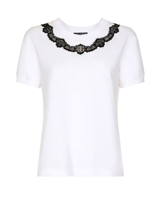 TSHIRT MANICA CORTA Dolce & Gabbana en coloris White