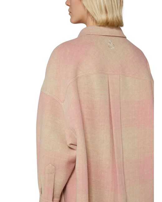 Manteau Fontizi Isabel Marant en coloris Pink