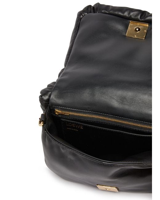 Loewe Black Goya Puffer Quilted Bag