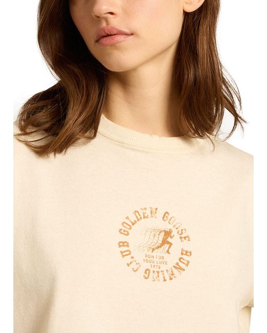Golden Goose Deluxe Brand Natural T-shirt