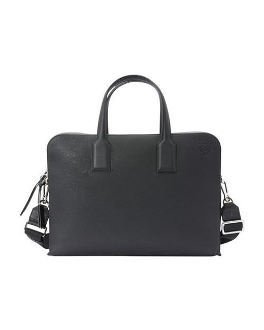 Loewe Black Goya Laptop Bag for men