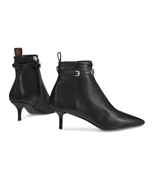 Louis Vuitton Black Call Back Ankle Boot