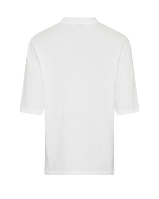 Anine Bing White T-Shirt Avi Tee Kate Moss
