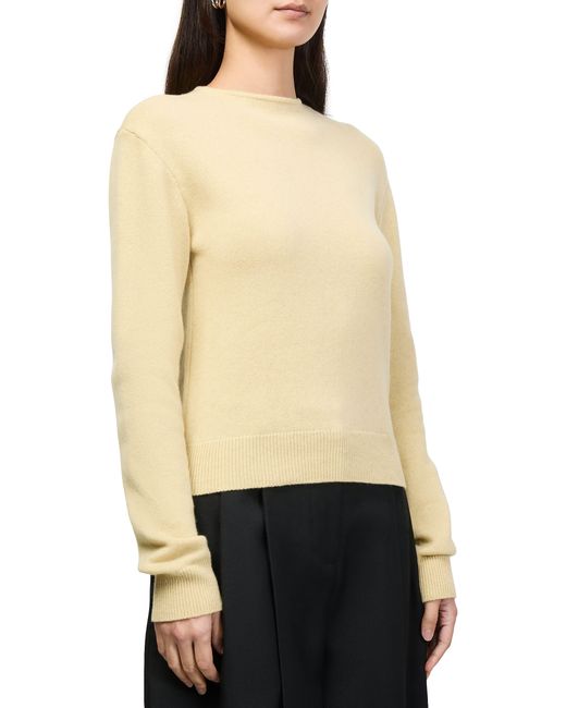 Lemaire Yellow Reversible Buttoned Sweater