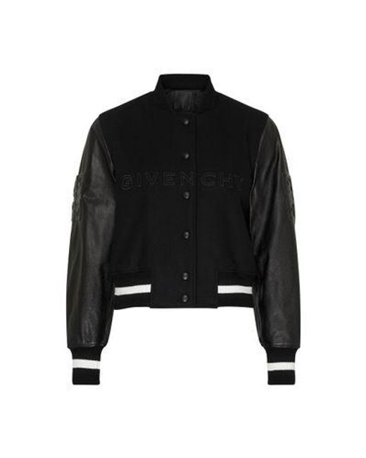 Givenchy Black Varsity Jacket