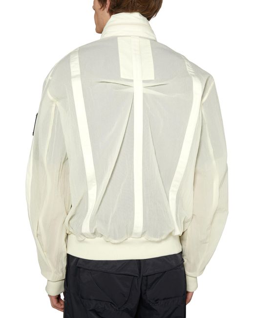 A_COLD_WALL* White Filament Aviator Jacket for men