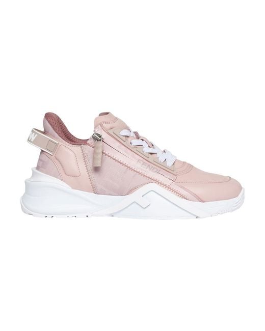 Fendi Pink Sneakers Flow
