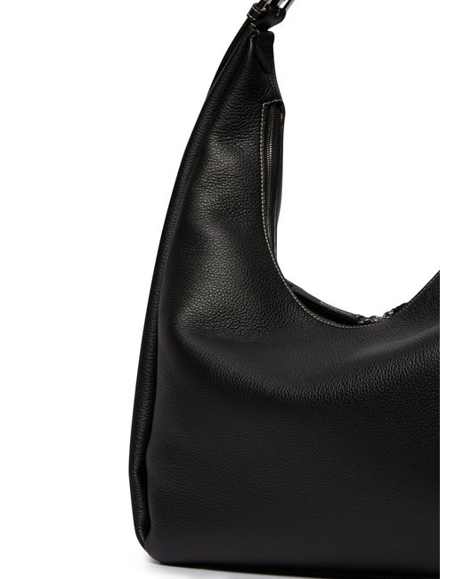 Totême  Black Leather Shoulder Bag