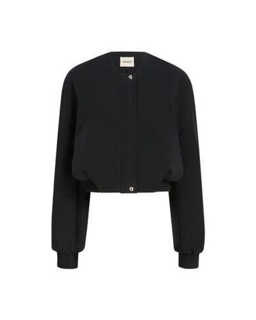 Khaite Black Cordan Jacket
