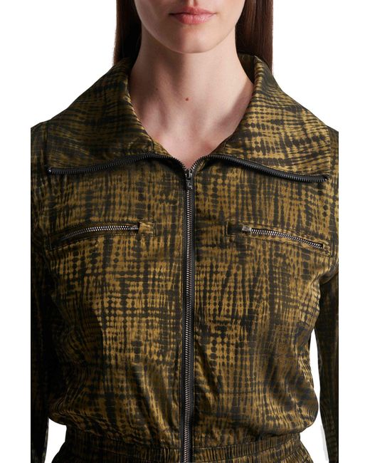 Fusalp Lyna Python Ski Suit in Green Lyst