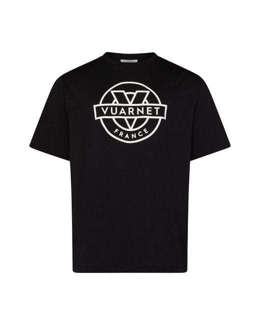 Vuarnet Black Corporate Outline T-Shirt for men