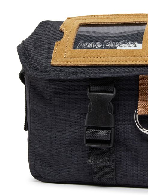 Acne Black Mini Shoulder Bag for men