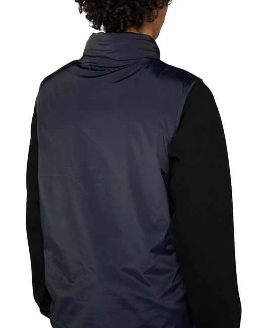 K-Way Blue Valen Stretch Sleeveless Jacket for men
