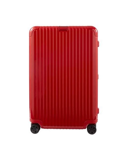 Rimowa Red Essential Check-in L Suitcase for men