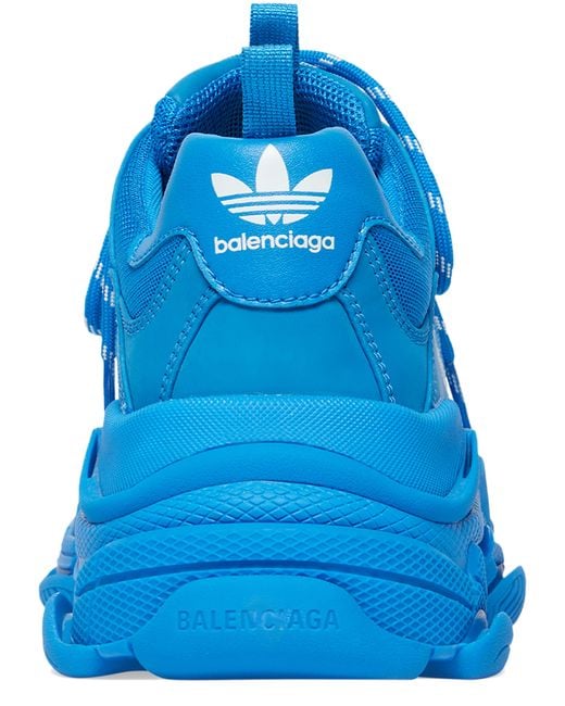 Balenciaga / Adidas - Sneakers Triple S in Blue für Herren
