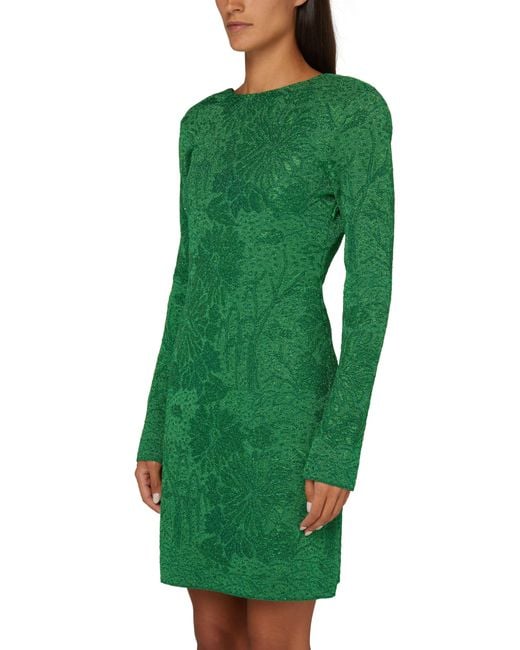 Givenchy Green Kurzes Kleid mit freiem Rücken