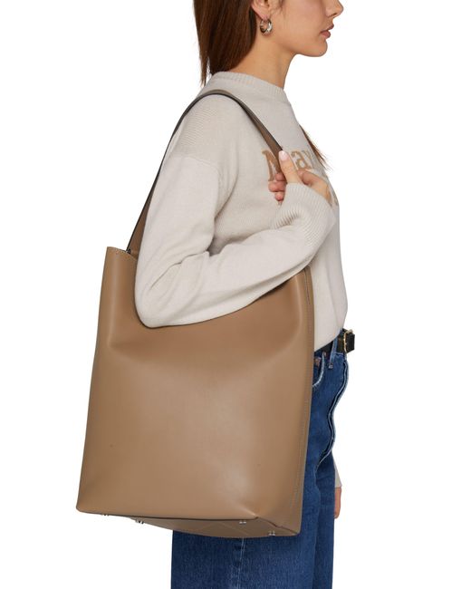Max Mara Brown Bucket Bag Archetipo