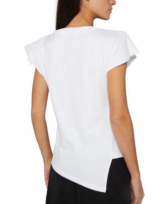 Isabel Marant White T-Shirt Sebani