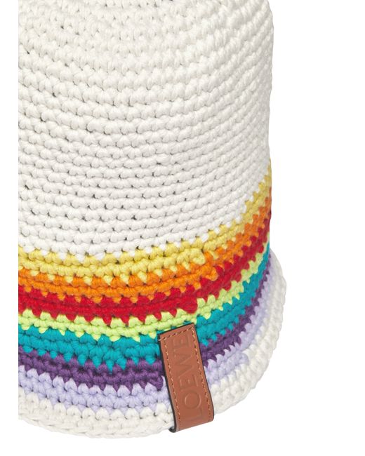 Loewe Multicolor Paula's Ibiza -crochet Hat