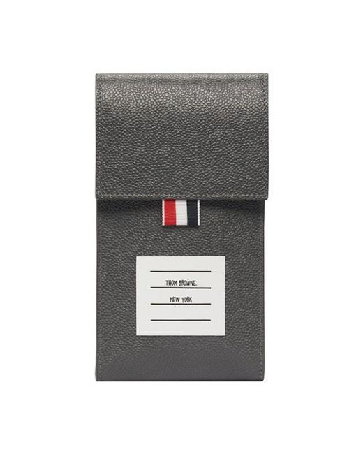 Thom Browne Gray Phone Case for men