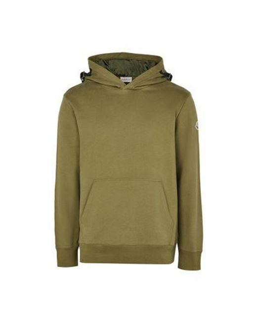 Pull À Capuche Moncler pour homme en coloris Green
