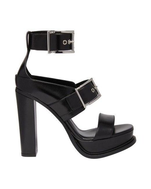 alexander mcqueen black heels