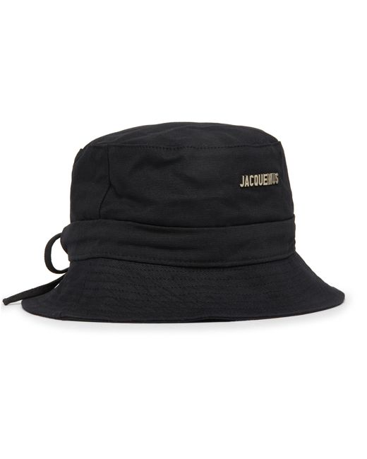 Jacquemus Black Gadjio Bucket Hat for men
